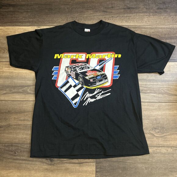 Vintage 90’s Jerzees Nascar Mark Martin Winn-Dixie Racing Shirt Size XL VTG - Picture 1 of 6